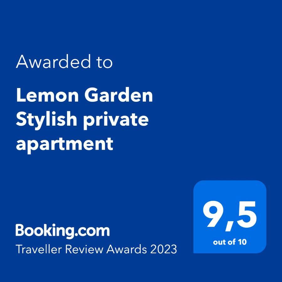 Lemon Garden Stylish Private Apartment Kalamáta Eksteriør bilde